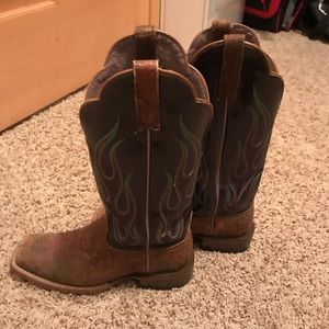 Ariat square toe boots